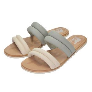 Sorel Olive / Sage Green and Cream Women's Sandals